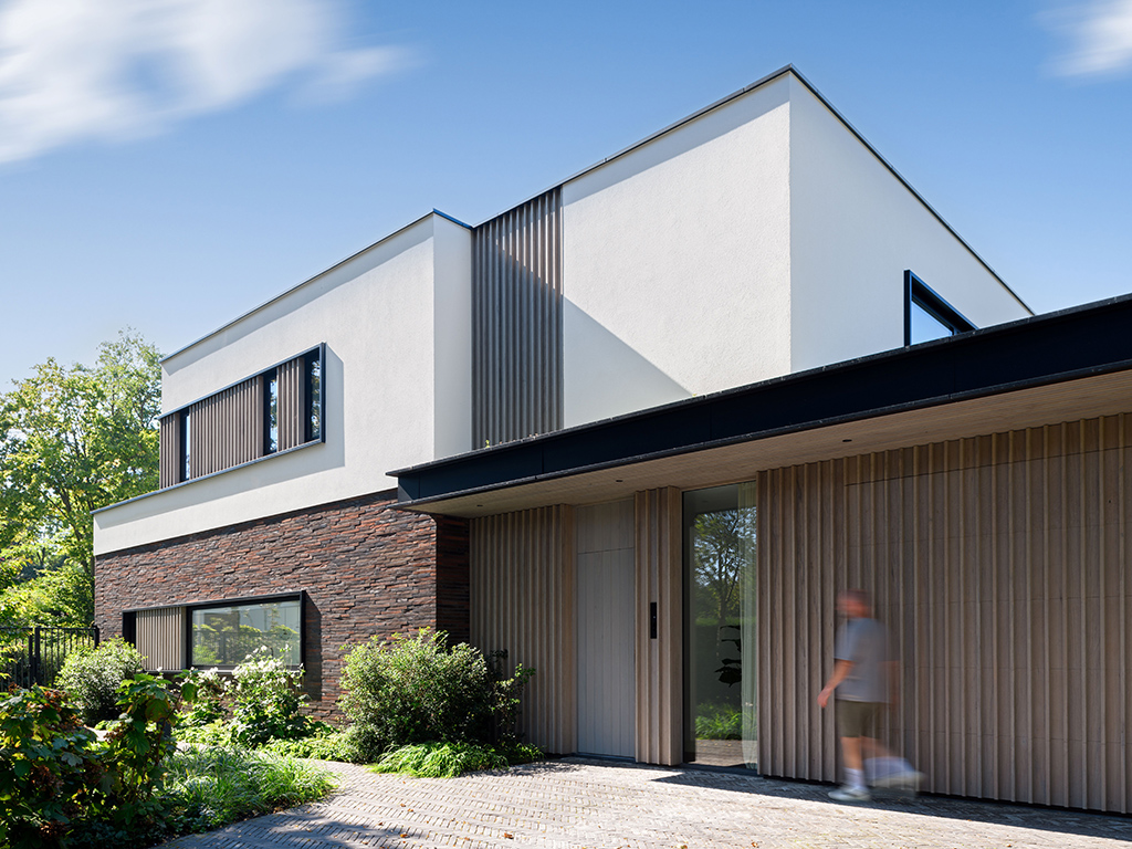 Moderne villa als bouwkundig referentiebeeld