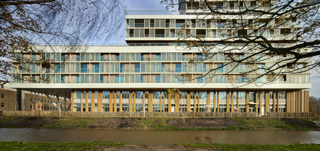 Projectbeeld met hoogwaardige architectuur